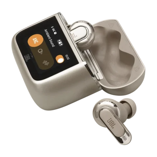 JBL Tour Pro 3 Noise Cancelling True Wireless Earbuds - Latte (6) JBL Tour Pro 3 Noise Cancelling True Wireless Earbuds - Latte