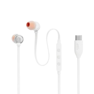 JBL Tune 310C USB-C Wired In-Ear Headphones - White