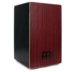 Meinl BBCAJCS Crimson Stripe Backbeat Bass Cajon (2) Meinl BBCAJCS Crimson Stripe Backbeat Bass Cajon