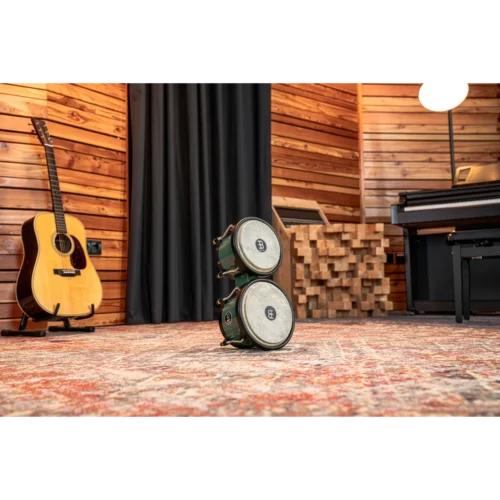 Meinl, Bongo, Journey Series - Forest Green - HB50FG (1) Meinl, Bongo, Journey Series - Forest Green - HB50FG
