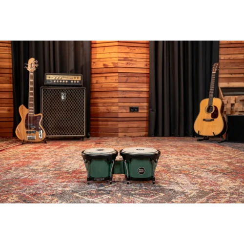 Meinl, Bongo, Journey Series - Forest Green - HB50FG (2) Meinl, Bongo, Journey Series - Forest Green - HB50FG
