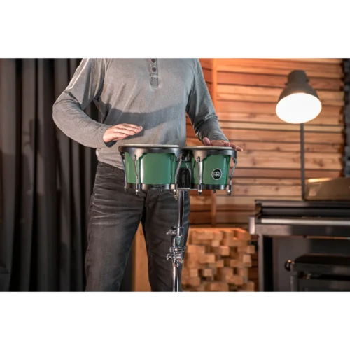 Meinl, Bongo, Journey Series - Forest Green - HB50FG (7) Meinl, Bongo, Journey Series - Forest Green - HB50FG