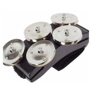 Meinl CFT5-BK Cajon Foot Tambourine (1) Meinl CFT5-BK Cajon Foot Tambourine