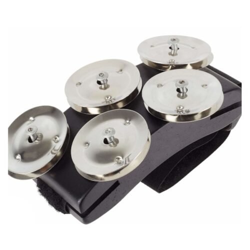 Meinl CFT5-BK Cajon Foot Tambourine (1) Meinl CFT5-BK Cajon Foot Tambourine