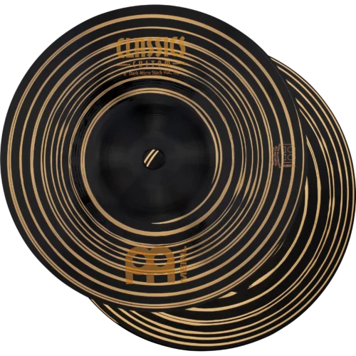 Meinl, Cymbals, Classic Custom Dark, 8" (20cm) Micro Stack Hats CC8DAH