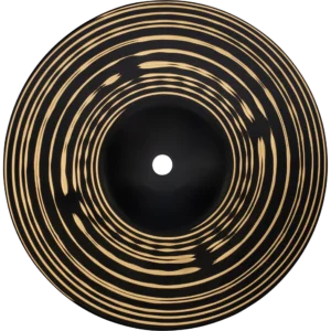 Meinl, Cymbals, Classic Custom Dark, 8" (20cm) Micro Stack Hats CC8DAH