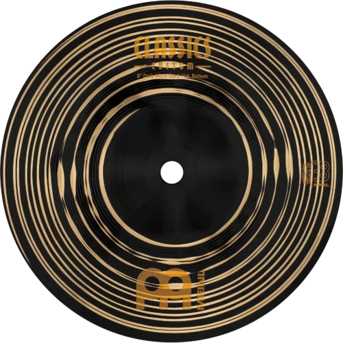 Meinl, Cymbals, Classic Custom Dark, 8" (20cm) Micro Stack Hats CC8DAH