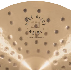 Meinl, Cymbals, Pure Alloy, Extra Hammered Ride - 22" (56cm) PA22EHR