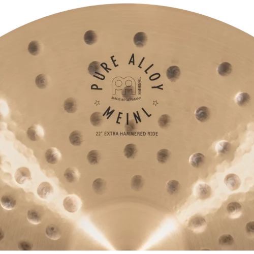 Meinl, Cymbals, Pure Alloy, Extra Hammered Ride - 22" (56cm) PA22EHR
