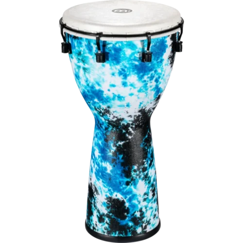 Meinl, Djembe, Alpine Series, Synthetic Head -10(25cm) -Galatic Blue Tie Dye ADJ10-GB (10) Meinl, Djembe, Alpine Series, Synthetic Head -10"(25cm) -Galatic Blue Tie Dye ADJ10-GB
