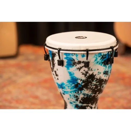 Meinl, Djembe, Alpine Series, Synthetic Head -10(25cm) -Galatic Blue Tie Dye ADJ10-GB (2) Meinl, Djembe, Alpine Series, Synthetic Head -10"(25cm) -Galatic Blue Tie Dye ADJ10-GB