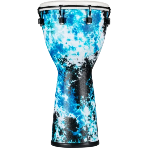 Meinl, Djembe, Alpine Series, Synthetic Head -10(25cm) -Galatic Blue Tie Dye ADJ10-GB (9) Meinl, Djembe, Alpine Series, Synthetic Head -10"(25cm) -Galatic Blue Tie Dye ADJ10-GB