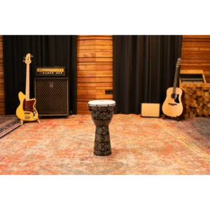 Meinl, Djembe, Alpine Series, Synthetic Head, Mechanical Tuning -10" (25.4cm) -Kanga Sarong ADJ10-KA Meinl, Djembe, Alpine Series, Synthetic Head, Mechanical Tuning -10" (25.4cm) -Kanga Sarong ADJ10-KA