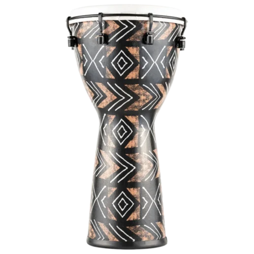 Meinl, Djembe, Alpine Series, Synthetic Head, Mechanical Tuning -10" (25.4cm) -Kanga Sarong ADJ10-KA Meinl, Djembe, Alpine Series, Synthetic Head, Mechanical Tuning -10" (25.4cm) -Kanga Sarong ADJ10-KA