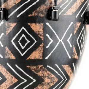 Meinl, Djembe, Alpine Series, Synthetic Head, Mechanical Tuning -10" (25.4cm) -Kanga Sarong ADJ10-KA Meinl, Djembe, Alpine Series, Synthetic Head, Mechanical Tuning -10" (25.4cm) -Kanga Sarong ADJ10-KA