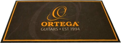 Ortega Anti-Slip Stage Rug 140cm x 80cm -Black Logo ORUG