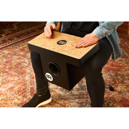 Meinl Slaptop Cajon (Patented), Makah Burl - TOPCAJ1MB