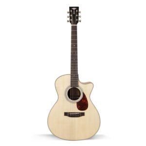 TYMA TG 12 Solid Top Grand Auditorium Semi Acoustic Guitar