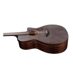 TYMA TG 2 BKS Standard Series Solid Top Grand Auditorium (Black Satin) Semi Acoustic Guitar