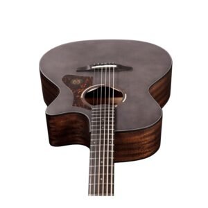 TYMA TG 2 BKS Standard Series Solid Top Grand Auditorium (Black Satin) Semi Acoustic Guitar
