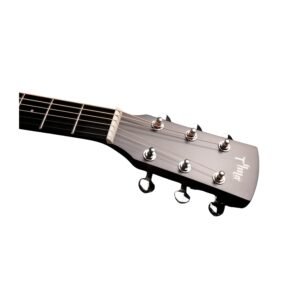 TYMA TG 2 BKS Standard Series Solid Top Grand Auditorium (Black Satin) Semi Acoustic Guitar