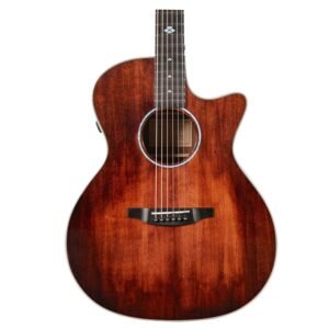 TYMA TG 5 BRS 5 Series Solid Top GA (Brown Sunburst) Semi Acoustic Guitar 3 TYMA TG 5 BRS 5 Series Solid Top GA (Brown Sunburst) Semi Acoustic Guitar