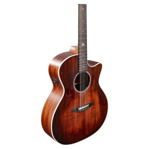 TYMA TG 5 BRS 5 Series Solid Top GA (Brown Sunburst) Semi Acoustic Guitar 5 TYMA TG 5 BRS 5 Series Solid Top GA (Brown Sunburst) Semi Acoustic Guitar