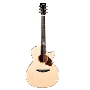 TYMA TG-5 PRO Solid Sitka Spruce Top Sapele Grand Auditorium Semi-Acoustic Guitar