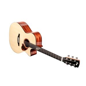 TYMA TG 5 PRO Solid Sitka Spruce Top Sapele Grand Auditorium Semi Acoustic Guitar