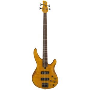 Yamaha TRBX604FM 600 Series 4-String Bass Guitar - Matte Amber