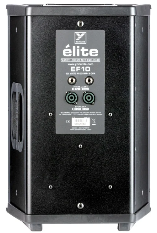 Yorkville Sound EF10 Elite 10” Unpowered Loudspeaker (3) Yorkville Sound EF10 Elite 10” Unpowered Loudspeaker