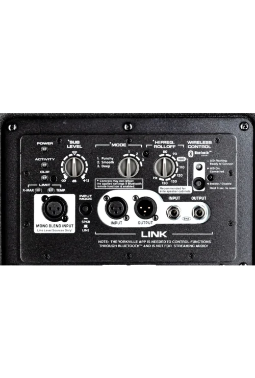 Yorkville Sound ES12P Elite 12” Powered Subwoofer (1) Yorkville Sound ES12P Elite 12” Powered Subwoofer