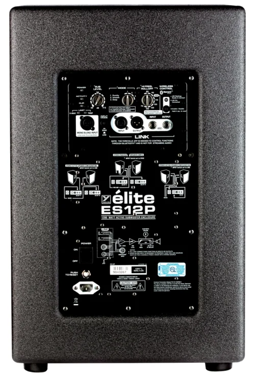 Yorkville Sound ES12P Elite 12” Powered Subwoofer (2) Yorkville Sound ES12P Elite 12” Powered Subwoofer