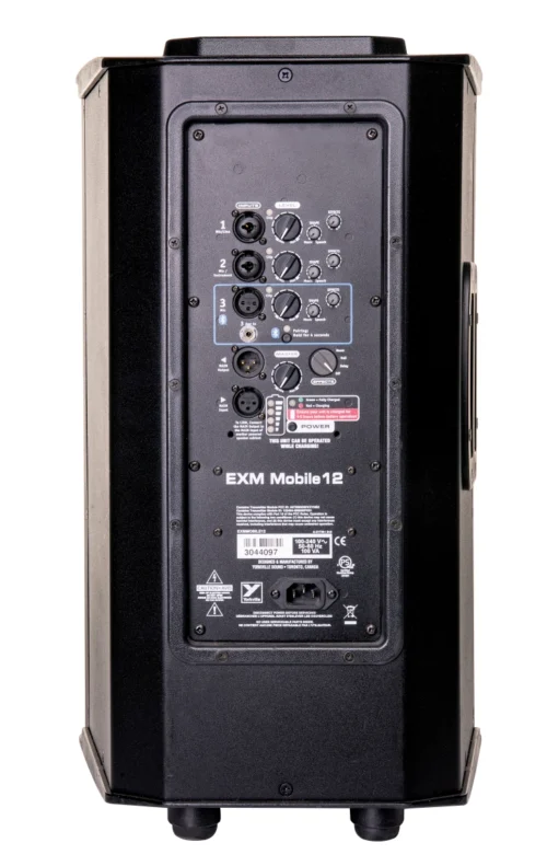 Yorkville Sound EXM Mobile12 EXM Battery-Powered PA Speaker (1) Yorkville Sound EXM Mobile12 EXM Battery-Powered PA Speaker