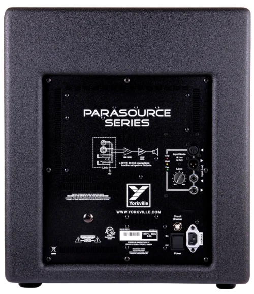 Yorkville Sound PS12S Parasource 12 Powered Subwoofer (2) Yorkville Sound PS12S Parasource 12" Powered Subwoofer