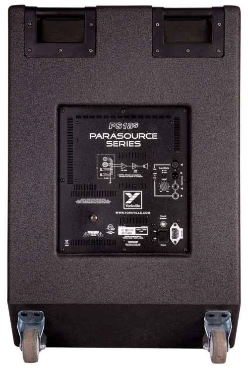 Yorkville Sound PS18S Parasource 18 Powered Subwoofer (2) Yorkville Sound PS18S Parasource 18" Powered Subwoofer