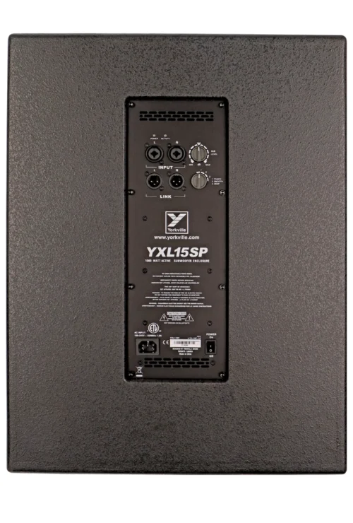 Yorkville Sound YXL15SP YXL 15” Powered Subwoofer (4) Yorkville Sound YXL15SP YXL 15” Powered Subwoofer