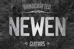 Newen Stratocaster Style Electric Guitar Made In Argentina, Black