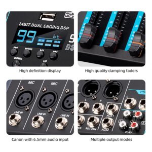 6a51f9825d36de61623668c7cbd160354d5cb4df534346bf98846.jpg Hayden Audio HY-8FX 10-Channel Audio Mixer