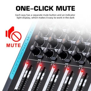 6a51f983085864eef48cec31b420c136de8c65cceb06c3435668c.jpg Hayden Audio HY-8FX 10-Channel Audio Mixer