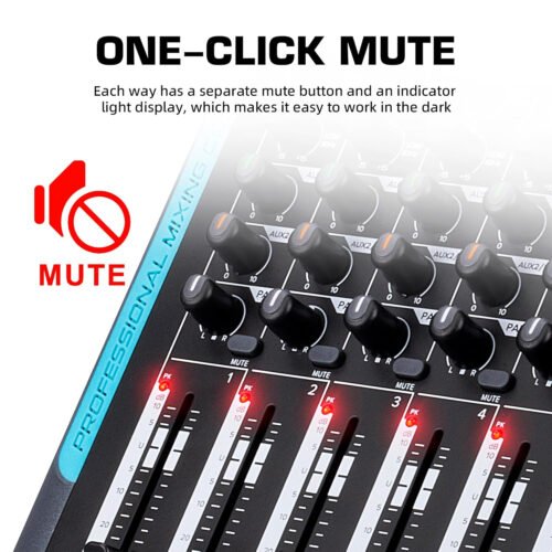 6a51f983085864eef48cec31b420c136de8c65cceb06c3435668c.jpg Hayden Audio HY-8FX 10-Channel Audio Mixer