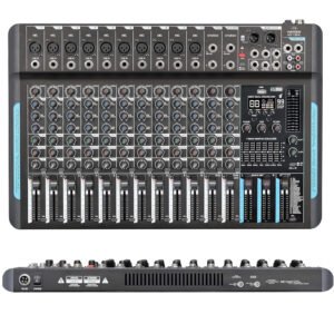 Hayden Audio HY-12FX 12-Channel Audio Mixer