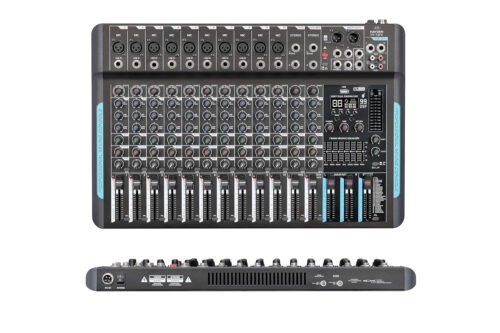 Hayden Audio HY-12FX 12-Channel Audio Mixer