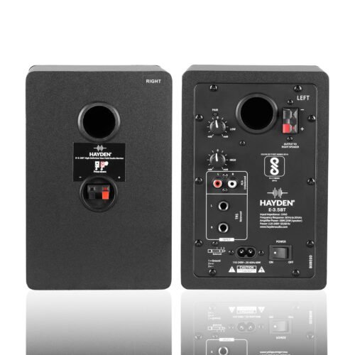 Hayden Audio E-3.5BT Bluetooth Studio Monitors (Pair)