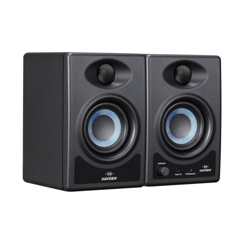 6a52026e632ddcc33d52ff161de22c7ae6a9a0048488fbfed24f2.jpg Hayden Audio E-3.5BT 3.5″ Bluetooth Studio Monitors (Pair)