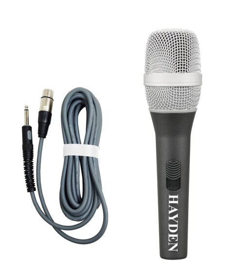 6a5202cb8bdb6d04f4be4389272c1bd8b9d98da83ff9466dc1699.jpg Hayden Audio BK-105 Dynamic Vocal Microphone