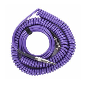 6a5205983a3f7473b1453870fcbd48999c87dd99fc64f3832b4ac.jpg Hayden Audio 20ft Coiled Instrument Cable (Purple)