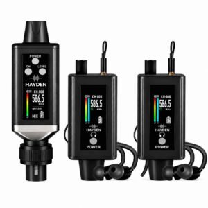 6a52072ac9e85b3be50c3a2ce6b55dbe7204cfaf5b00986caaf1a.jpg Hayden Audio HY-EMX In-Ear Monitor Receiver