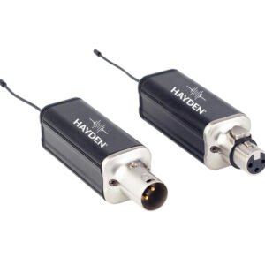 Hayden Audio Wireless Microphone System with XLR Adapter