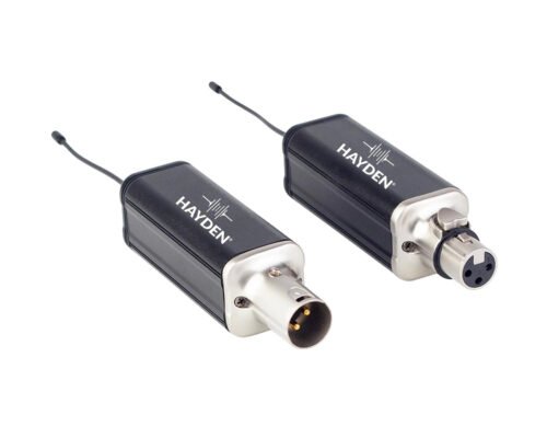 Hayden Audio Wireless Microphone System with XLR Adapter